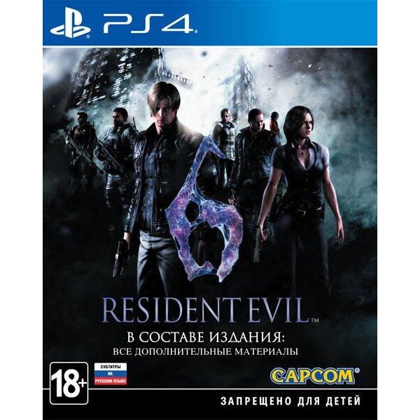 

Resident Evil 6 (PS4, русские субтитры)