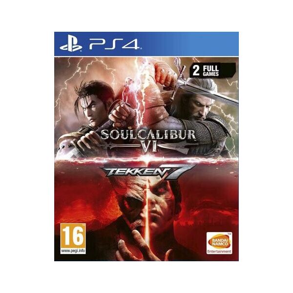 

Tekken 7 + Soulcalibur VI (PS4, русские субтитры)