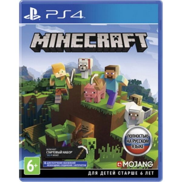 

Minecraft Bedrock Edition (PS4, русские субтитры)