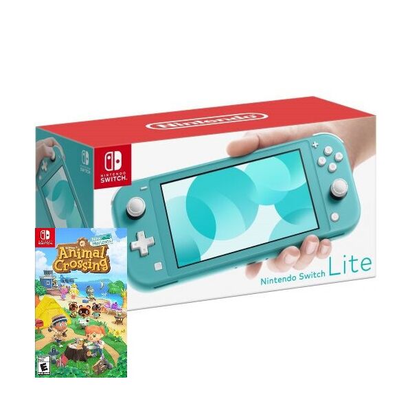 

Игровая консоль Nintendo Switch Lite Turquoise Bundle (игра Animal Crossing)