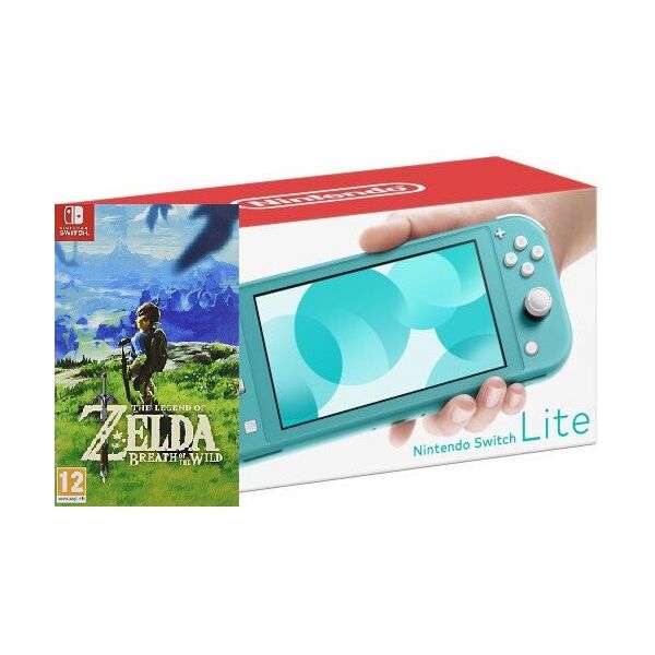 

Игровая консоль Nintendo Switch Lite Turquoise Bundle (игра The Legend of Zelda Breath of the Wild)