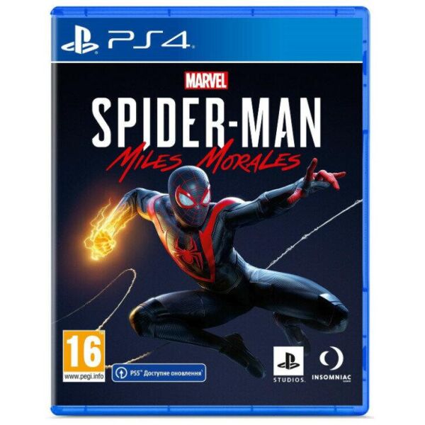 

Spider-Man Miles Morales (PS4, русская версия)