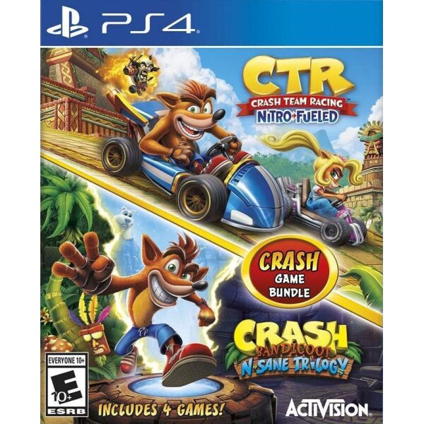

Crash Team Racing Nitro-Fueled + Crash Bandicoot N Sane Trilogy (PS4)