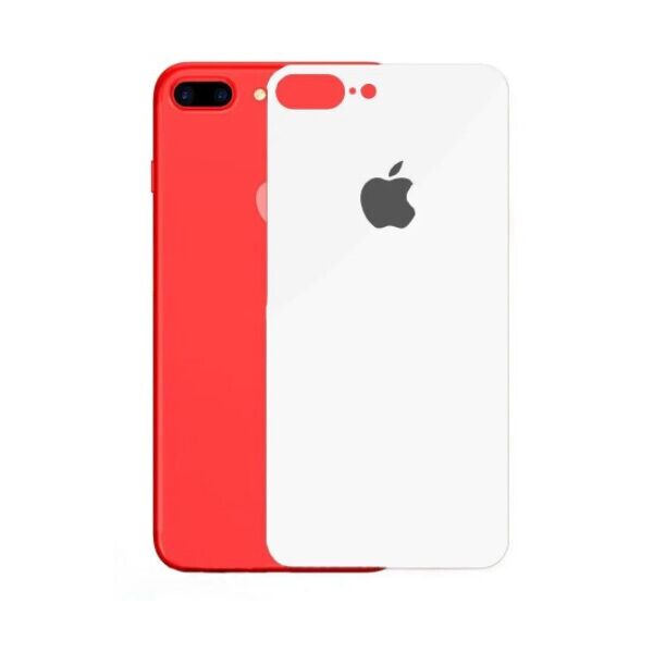

Защитное стекло iPhone 8+ Back 3D-на заднюю крышку, цвет - white
