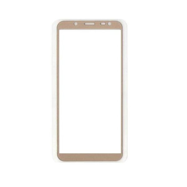 

Защитное стекло для Samsung A600 / A6 (2018) / J600 / J6 (2018) 3D золотой