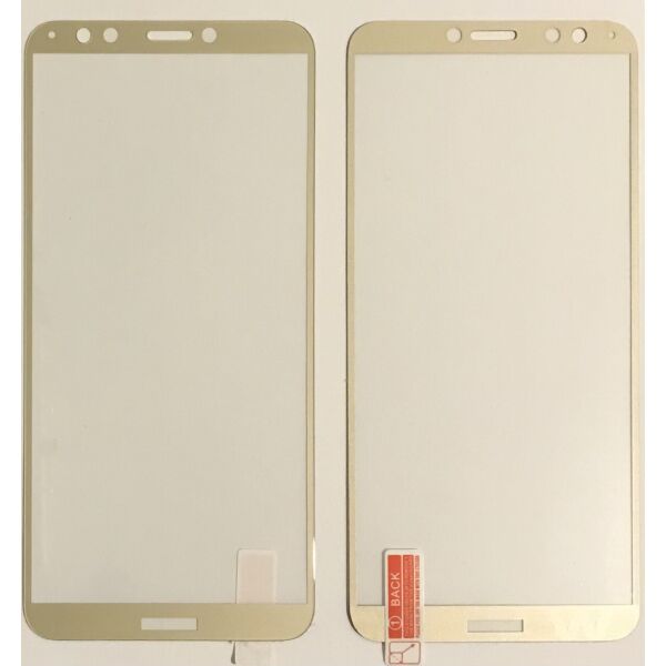 

Защитное стекло для Huawei Y7 2018 3D золотой