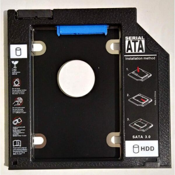 

Карман для второго HDD/SSD вместо DVD привода Optibay Caddy