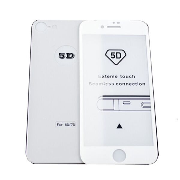 

Защитное стекло для iPhone 8 5D front-WHITE, цвет - white