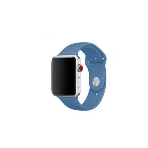 

Браслет силиконовый для Apple watch 42 mm Blue