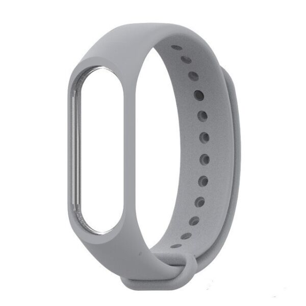 

Ремешок для фитнес браслета Xiaomi Mi Band 3/4 Grey