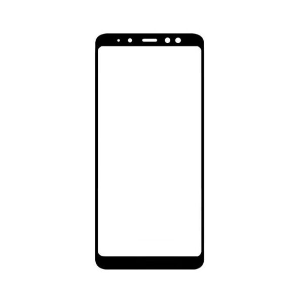 

Защитное стекло для Samsung A8 (2018) A530 3D черный