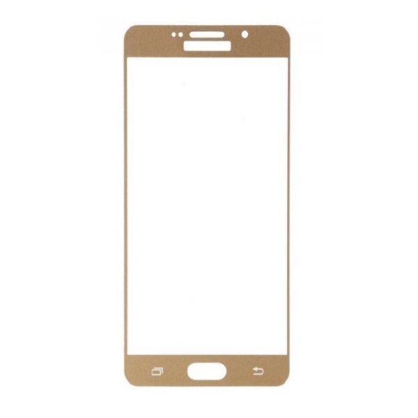 

Защитное стекло для Samsung A7 (2016) A710 3D золотой