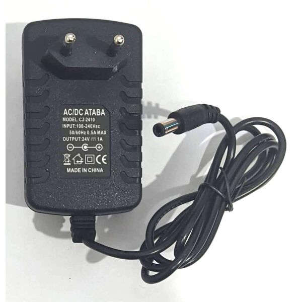 

Универсальное зарядное сетевое устройство 24V1A пластик (CJ-2410)