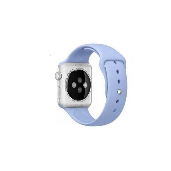 

Браслет силиконовый для Apple watch 42 mm Голубой
