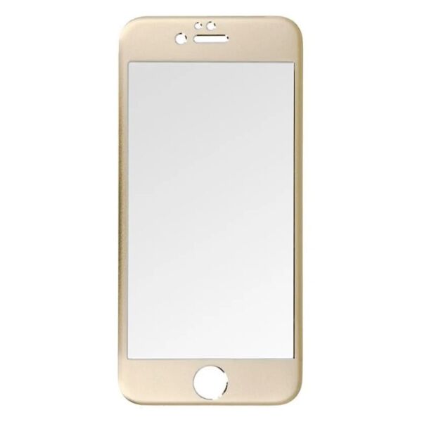 

Защитное стекло для iphone 6 / 6S 4D, цвет - gold