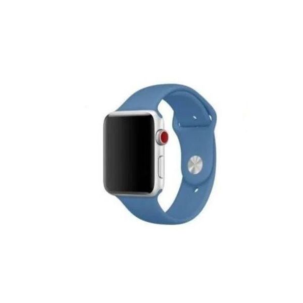 

Браслет силиконовый для Apple watch 38 mm Синий