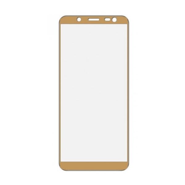 

Защитное стекло для Samsung J8 2018 3D золотой