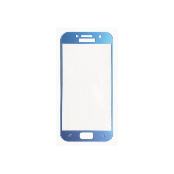 

Защитное стекло для Samsung A3 (2017) A320, 3D синий