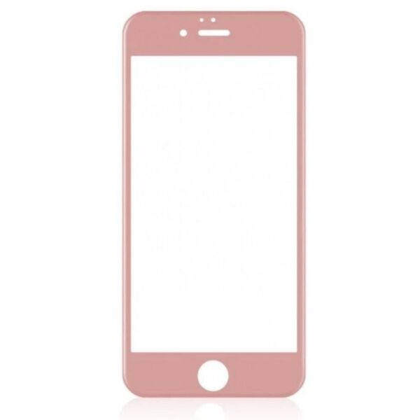 

Защитное стекло для iPhone 6 / 6S 4D, цвет - rose gold