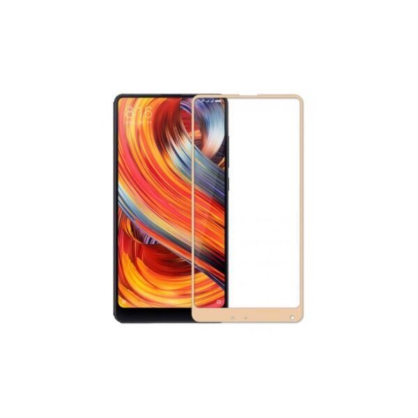 

Защитное стекло для Meizu Mi Mix 2 3D золотое