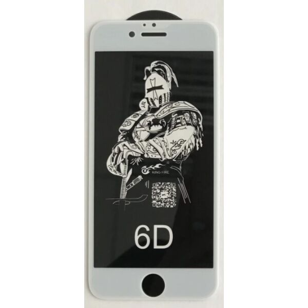 Защитное стекло для iPhone 6 / 6S 5D, цвет - white