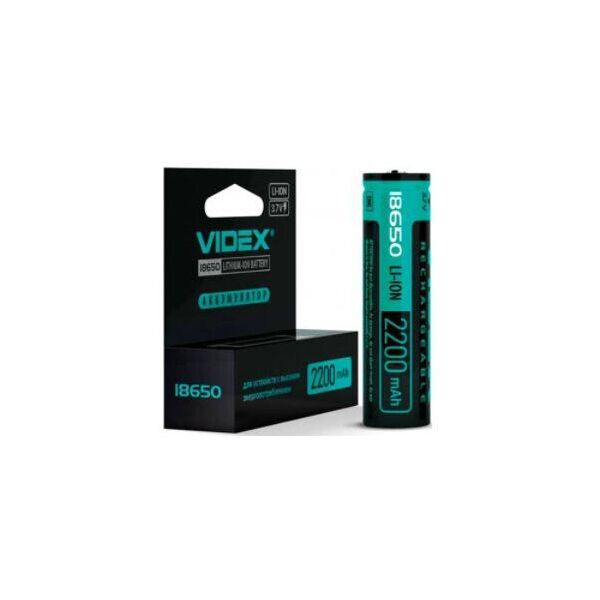 

Аккумулятор (батарея) "Videx" 18650 для фонарей 2200mAh