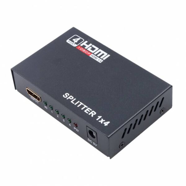 

Сплиттер HDMI комутатор 2x4 порта HDMI splitter ver 1.4 1080P 4K 3D