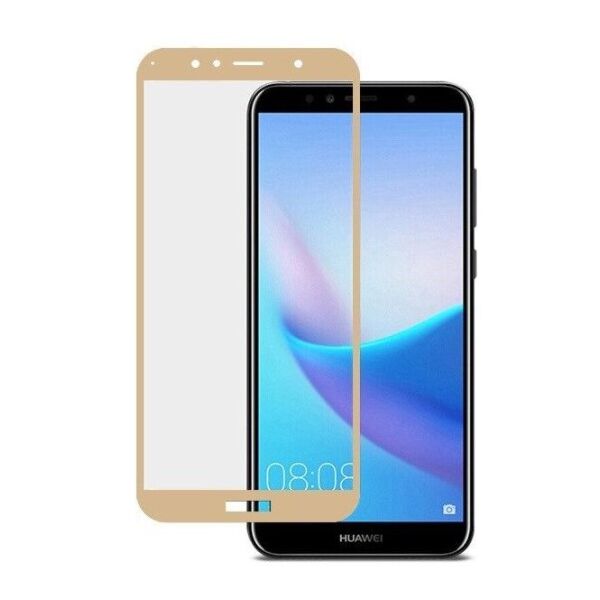 

Защитное стекло для Huawei Y5 2018 3D золотой