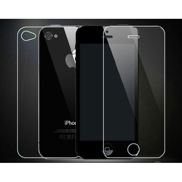 

Защитное стекло iPhone 4 / 4S 0.18mm front-back