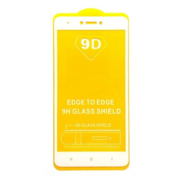 

Защитное стекло для XIAOMI REDMI Note 4Х 5D WHITE