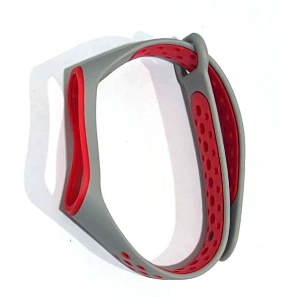 

Ремешок для фитнес браслета Xiaomi Mi Band 3/4 Sport Grey/Red