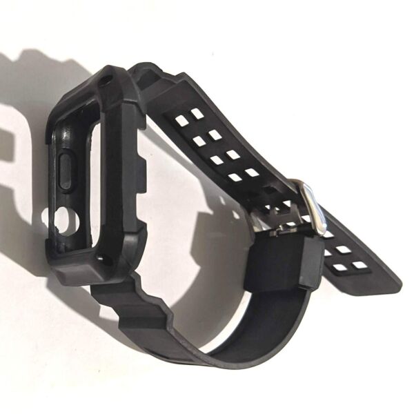 

Браслет металлический + рамка для Apple watch 42 mm Black