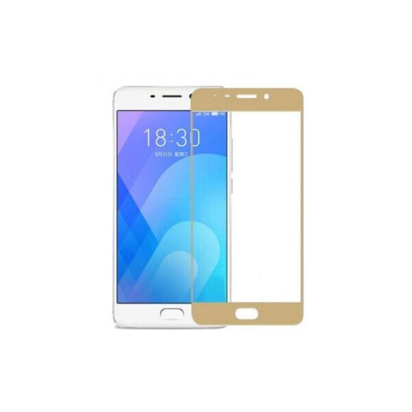 

Защитное стекло для Meizu M6 3D золотой