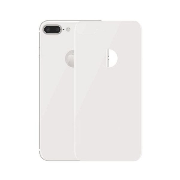

Защитное стекло для iphone 7 + / 8 + BACK 5D WHITE