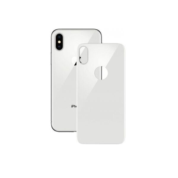 

Защитное стекло iPhone X Back 3D-на заднюю крышку, цвет - white