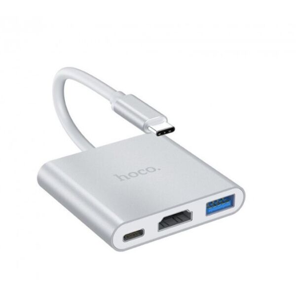 

Usb Hub Hoco HB14 (Type-C to USB+HDMI+Type-C)