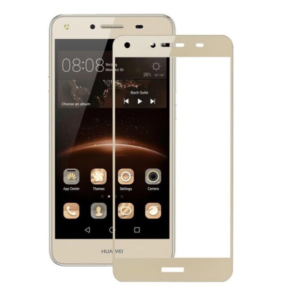 

Защитное стекло для Huawei Y5 2017 3D золотой