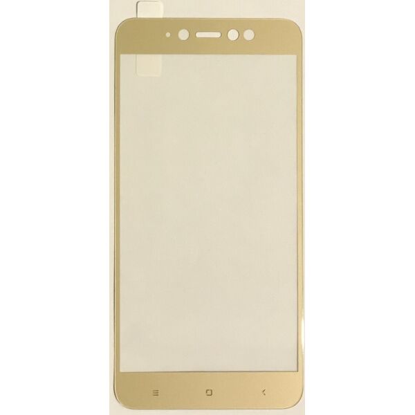 

Защитное стекло для Xiaomi Redmi Note 5A Prime 3D золотой