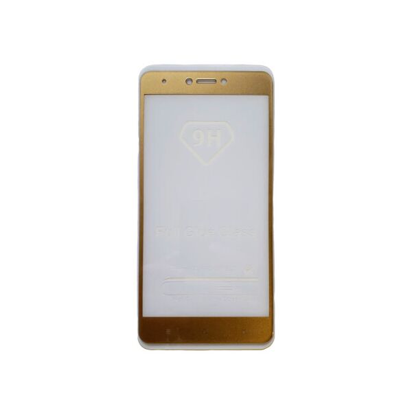 

Защитное стекло для XIAOMI REDMI Note 4Х 5D GOLD