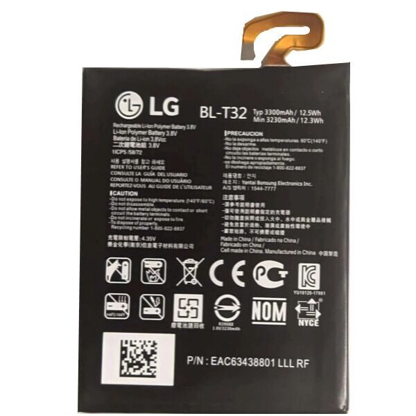 

Аккумулятор "Original" для LG G6 / H870 (BL-T32) 3300mAh