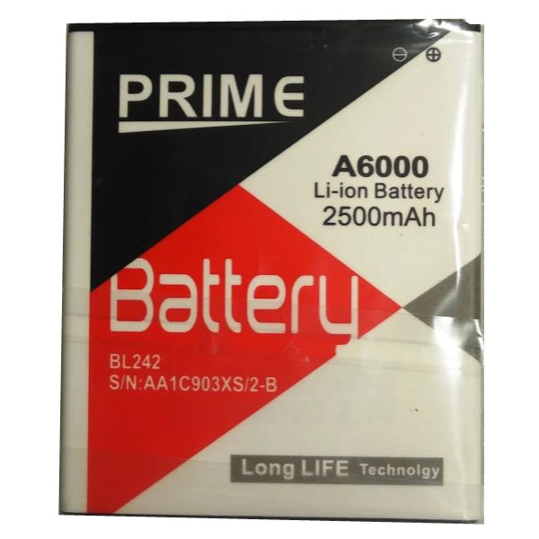 

Аккумулятор "Prime" для Lenovo A6000 (BL242) 2500 mAh