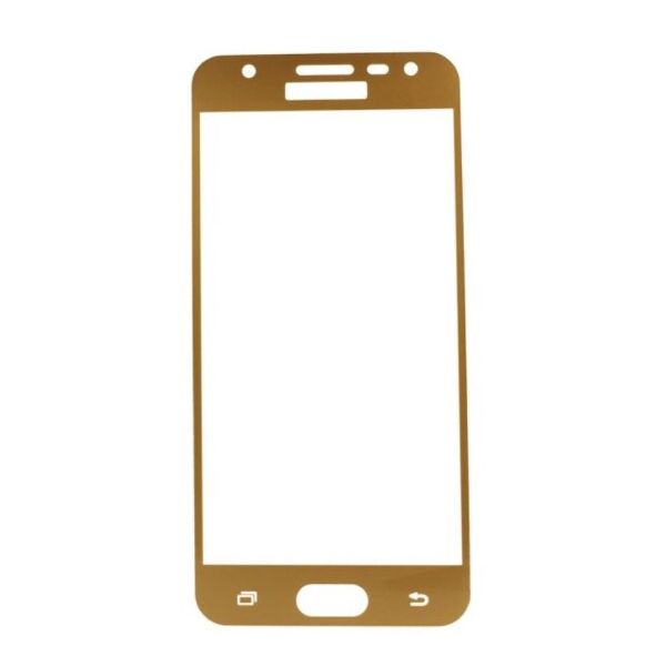 

Защитное стекло для Samsung J7 Prime / G610 3D золотой