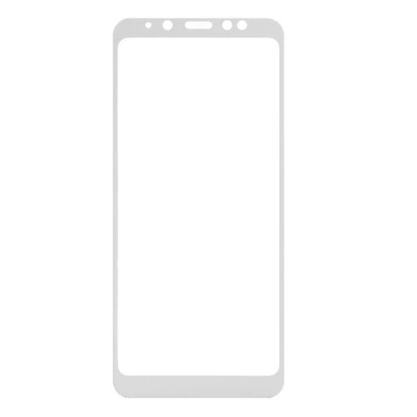 

Защитное стекло для Samsung A8 (2018) A530 3D белый