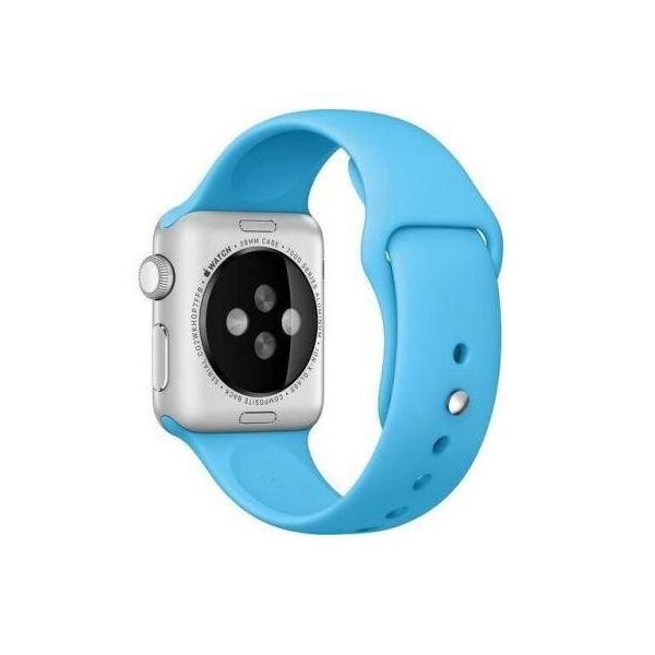 

Браслет силиконовый для Apple watch 38 mm Blue