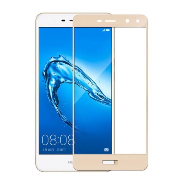 

Защитное стекло для Huawei Y6 2017 3D золотой
