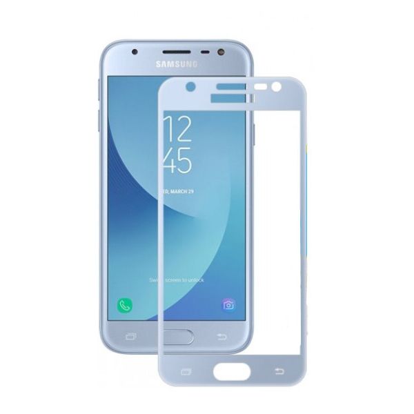 

Защитное стекло для Samsung J330/J3 (2017) 5D BLUE