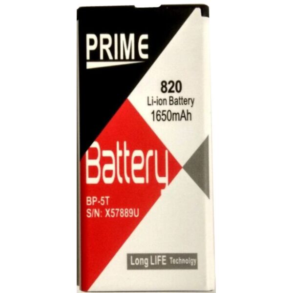 

Аккумулятор "Prime" для Nokia 820 (BP-5T) 1650 mAh