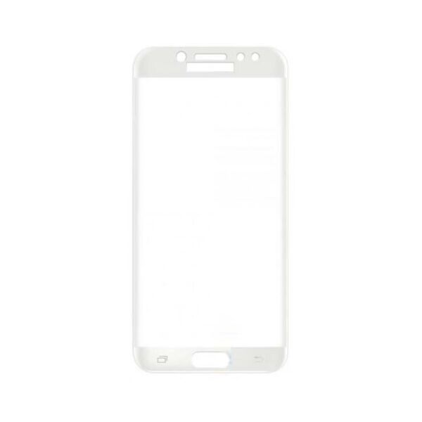 

Защитное стекло для Samsung J7 2017 / J730 3D белый