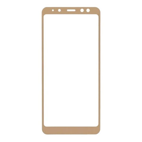 

Защитное стекло для Samsung A8 (2018) A530 3D золотой