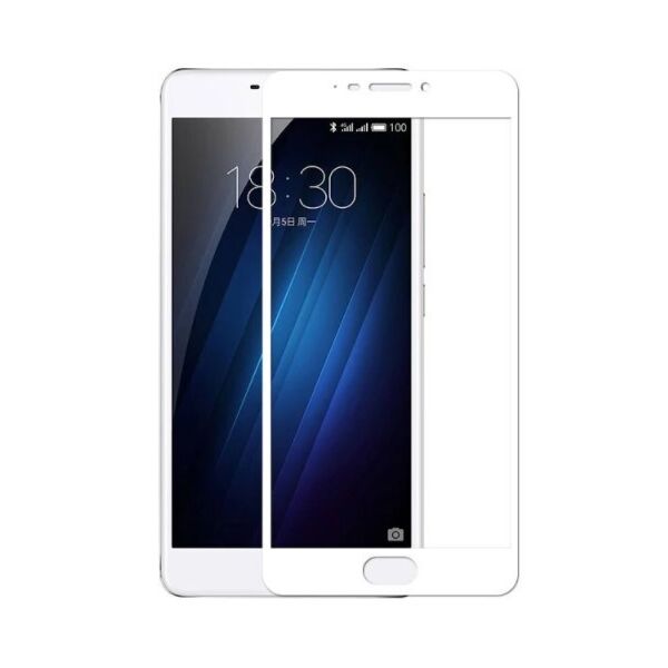 

Защитное стекло для Meizu M3E 3D белый